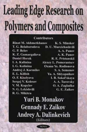 Leading Edge Research on Polymers and Composites de Yuri B. Manakov