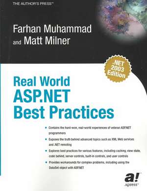 Real World ASP.NET Best Practices de Farhan Muhammad