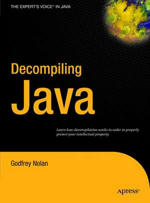 Decompiling Java de Godfrey Nolan