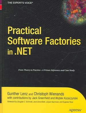 Practical Software Factories in .NET de Gunther Lenz