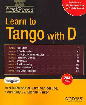 Learn to Tango with D de Kris Bell