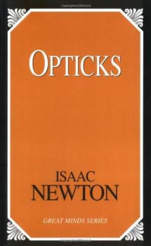 Opticks de Isaac Newton