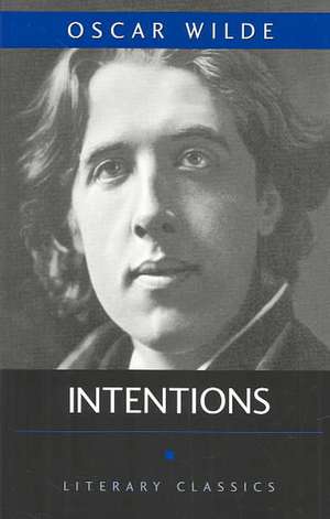 Intentions de Oscar Wilde