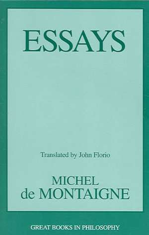 Essays de Michel Montaigne