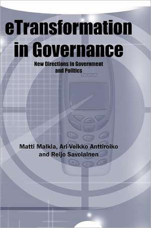 Etransformation in Governance de Ari-Veikko Anttiroko