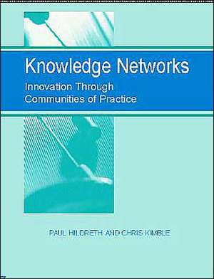 Knowledge Networks de Paul Hildreth