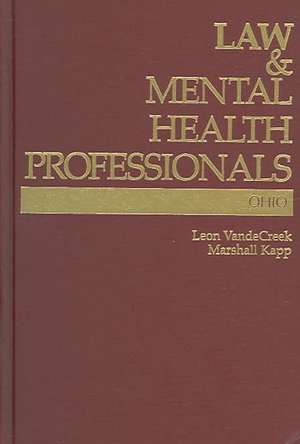 Law & Mental Health Professionals de Leon VandeCreek