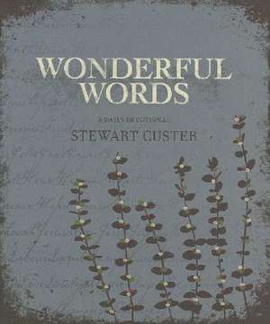 Wonderful Words de Custer Stewart