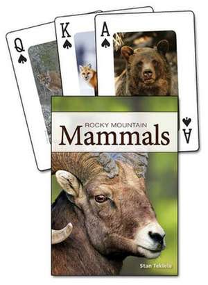 Mammals of the Rocky Mountains Playing Cards de Stan Tekiela