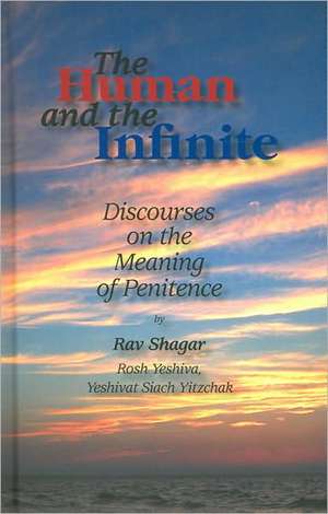 The Human and the Infinite: Discourses on the Meaning of Penitence de Rabbi Shimon Gerson Rosenberg