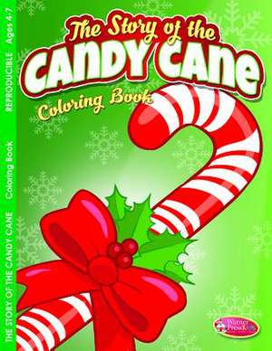 The Story of the Candy Cane: Christmas Coloring Book for Ages 4-7 (Pk of 6) de Warner Press