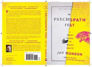 The Psychopath Test: A Journey Through the Madness Industry de Jon Ronson