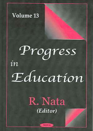 Progress in Education de R. Nata