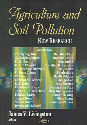 Agriculture & Soil Pollution de James V. Livingston