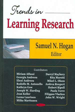 Trends in Learning Research de Samuel N. Hogan