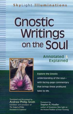 Gnostic Writings on the Soul: Annotated & Explained de Stephan Hoeller