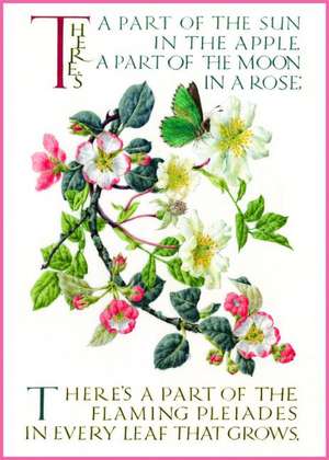 Marie Angel Apple Blossom Inspirational Greeting Card de Augustus Wright Bamberger