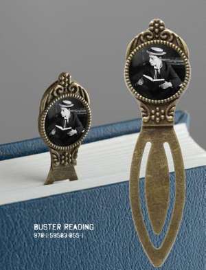 Book Lover's Bookmark - Buster Keaton Reading