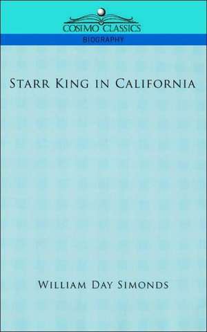 Starr King in California de William Day Simonds