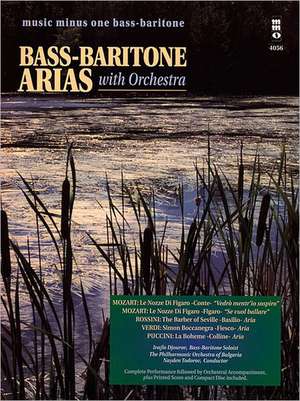 Bass-Baritone Arias with Orchestra, Vol. I de Hal Leonard Publishing Corporation