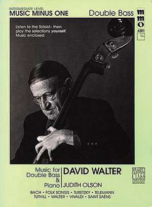 Beginning to Intermediate Contest Solos Double Bass David Walter Book and CD de Hal Leonard Publishing Corporation