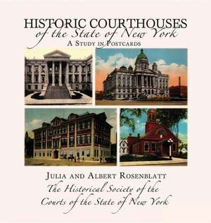 Historic Courthouses of the State of New York de Julia Carlson Rosenblatt