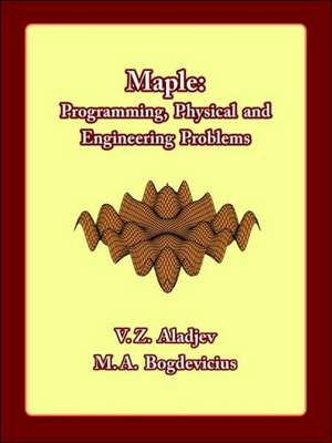Aladjev, V: Maple