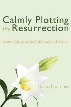 Calmly Plotting the Resurrection: Lenten Reflections for Individuals and Groups de Donna E. Schaper