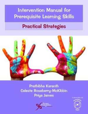 Intervention Manual for Prerequisite Learning Skills de Prathibha Karanth