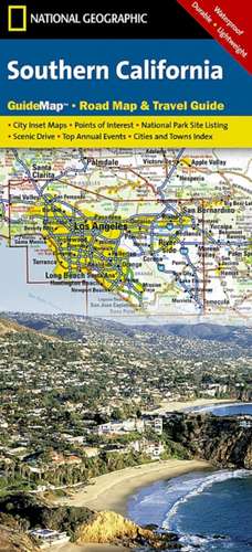 Southern California: State Guide Maps de National Geographic Maps