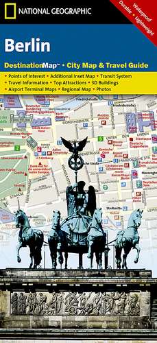 Berlin: Destination City Maps de National Geographic Maps