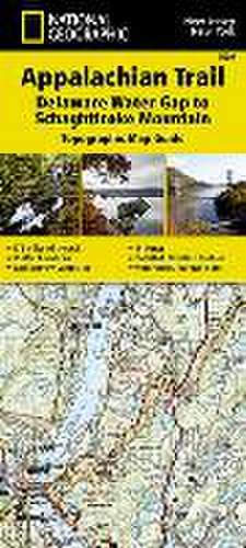 Appalachian Trail, Delaware Water Gap to Schaghticoke Mountain, New Jersey, New York: Trails Illustrated