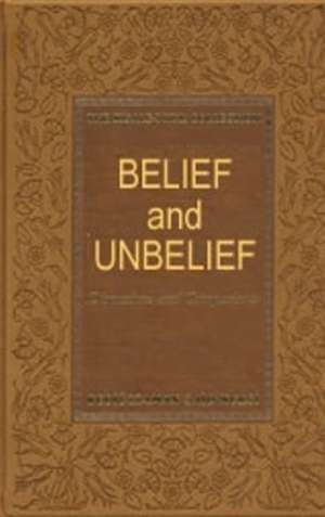 Belief & Unbelief de Bediuzzaman Said Nursi