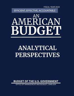 Analytical Perspectives, Budget of the United States, Fiscal Year 2019 de Office of Management and Budget