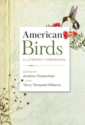 American Birds: A Literary Companion de Andrew Rubenfeld