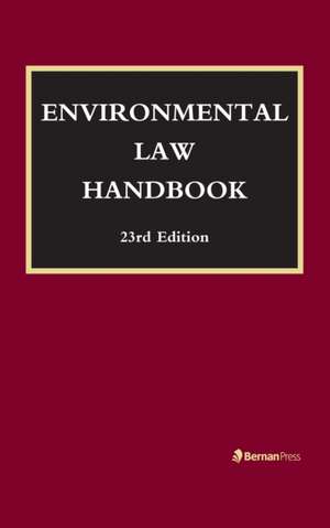 Environmental Law Handbook de F. William Brownell