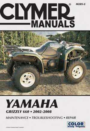 Clymer Yamaha Grizzly 660 2002–20 de Haynes