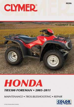 Honda TRX500 Foreman Series ATV (2005–2011) Service Repair Manual de Haynes