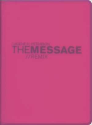 Message Remix 2.0 Bible-MS-Numbered Hypercolor de Eugene H. Peterson