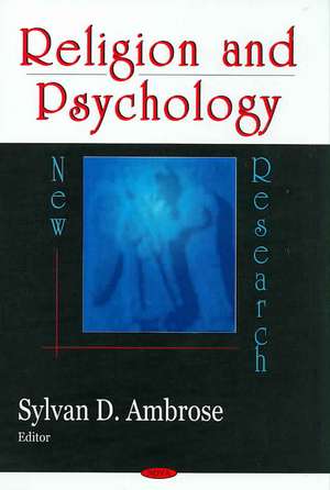 Religion and Psychology de Sylvan D. Ambrose