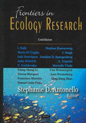 Frontiers in Ecology Research de Stephanie D. Antonello