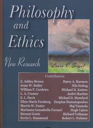 Philosophy and Ethics de Laura V. Siegal