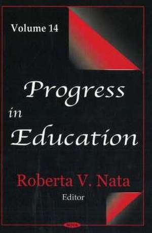 Progress in Education de Roberta V. Nata
