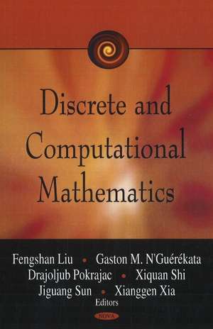 Discrete & Computational Mathematics de Fengshan Liu