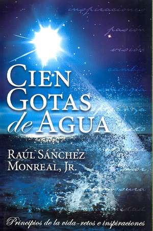 Cien Gotas de Agua: Principios de la Vida-Retos E Inspiraciones = One Hundred Drops of Water de Raul Sanchez Jr. Monreal