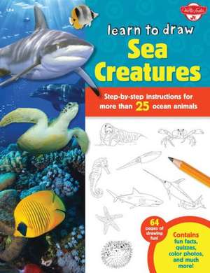 Learn to Draw Sea Creatures de Robin Cuddy