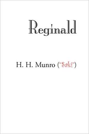 Reginald de H. H. Munro