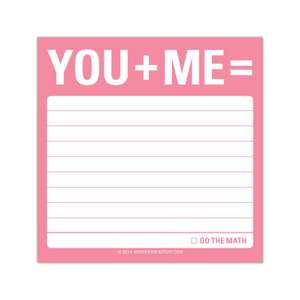 You + Me Sticky Note