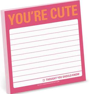 You're Cute Sticky Note de Knock Knock