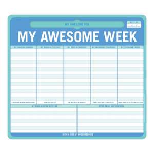 Knock Knock My Awesome Week Pen to Paper Mousepad